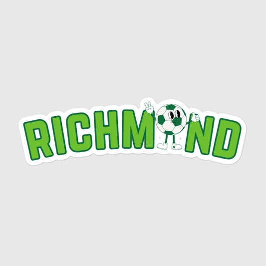 Green Richmond Up The Ivy Sticker