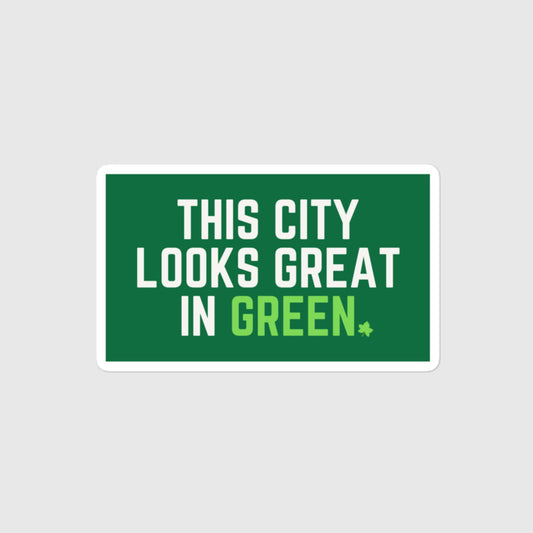 Great in Green Sticker