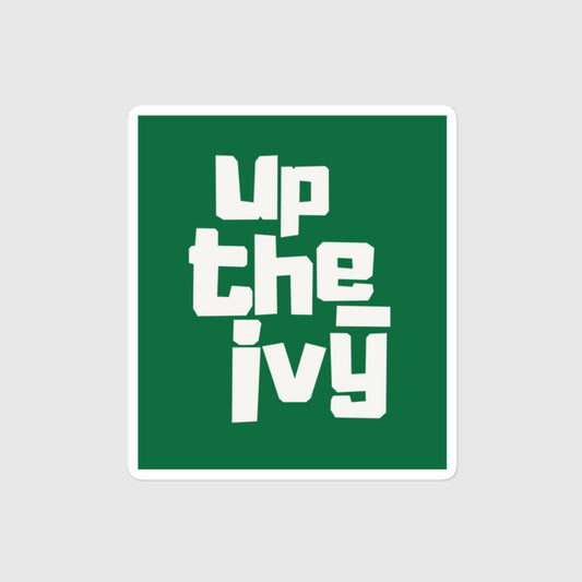 Up The Ivy Logo Sticker